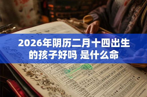 2026年阴历二月十四出生的孩子好吗 是什么命 2026年阴历二月十四出生的孩子好吗 是什么命