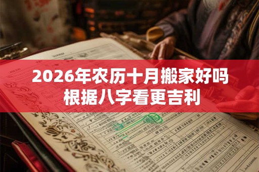 2026年农历十月搬家好吗 根据八字看更吉利 2026年农历十月搬家好吗 根据八字看更吉利