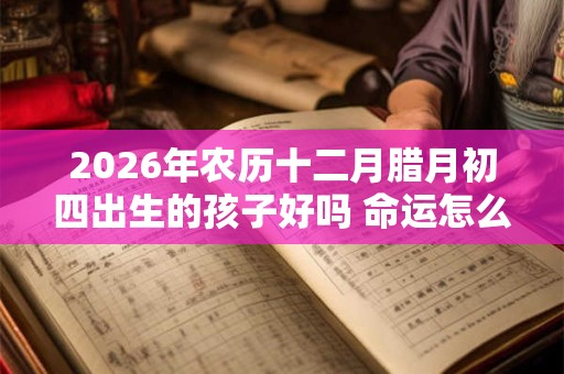 2026年农历十二月腊月初四出生的孩子好吗 命运怎么样 2026年农历十二月腊月初四出生的孩子好吗 命运怎么样