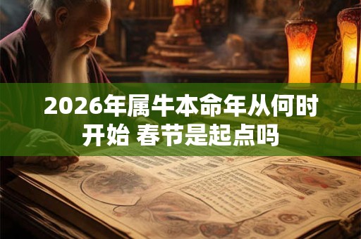 2026年属牛本命年从何时开始 春节是起点吗 2026年属牛本命年从何时开始 春节是起点吗