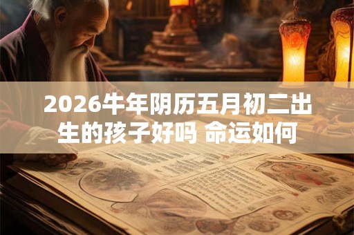 2026牛年阴历五月初二出生的孩子好吗 命运如何