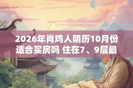 2026年肖鸡人阴历10月份适合买房吗 住在7、9层最佳 2026年肖鸡人阴历10月份适合买房吗 住在7、9层最佳