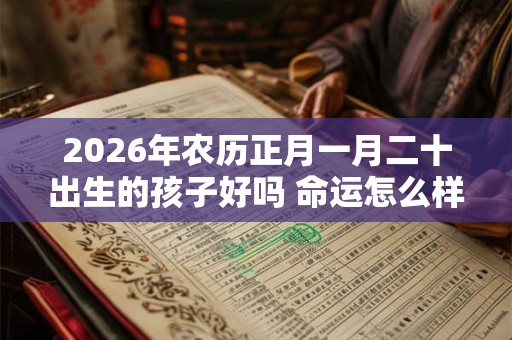 2026年农历正月一月二十出生的孩子好吗 命运怎么样 2026年农历正月一月二十出生的孩子好吗 命运怎么样
