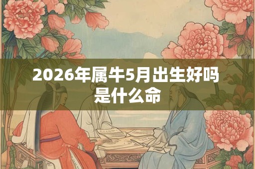 2026年属牛5月出生好吗 是什么命 2026年属牛5月出生好吗 是什么命