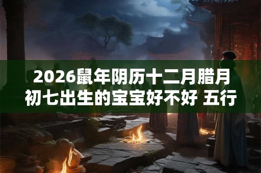 2026鼠年阴历十二月腊月初七出生的宝宝好不好 五行缺什么