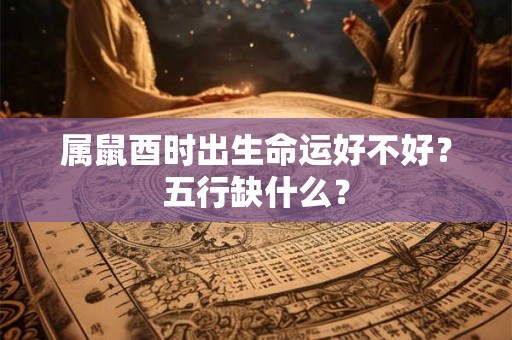 属鼠酉时出生命运好不好?五行缺什么? 属鼠酉时出生命运好不好?五行缺什么?