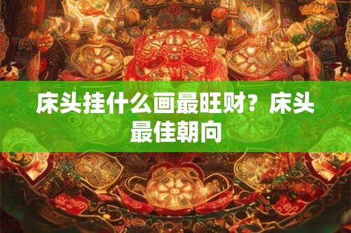 床头挂什么画最旺财？床头最佳朝向