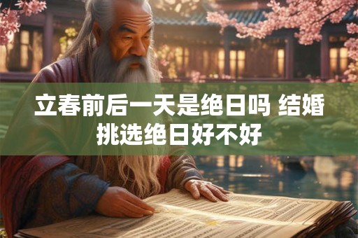 立春前后一天是绝日吗 结婚挑选绝日好不好