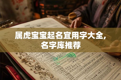 属虎宝宝起名宜用字大全,名字库推荐 属虎宝宝起名宜用字大全,名字库推荐