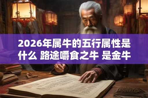 2026年属牛的五行属性是什么 路途嚼食之牛 是金牛命 2026年属牛的五行属性是什么 路途嚼食之牛 是金牛命