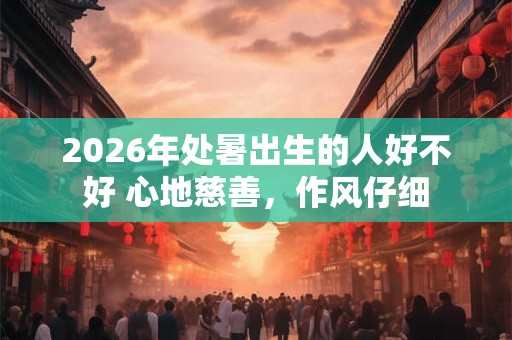 2026年处暑出生的人好不好 心地慈善,作风仔细 2026年处暑出生的人好不好 心地慈善,作风仔细
