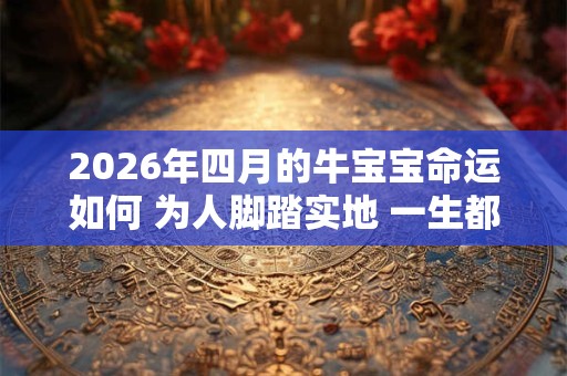 2026年四月的牛宝宝命运如何 为人脚踏实地 一生都好运不断 2026年四月的牛宝宝命运如何 为人脚踏实地 一生都好运不断