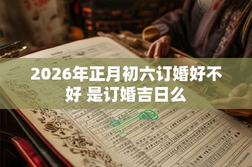 2026年正月初六订婚好不好 是订婚吉日么 2026年正月初六订婚好不好 是订婚吉日么