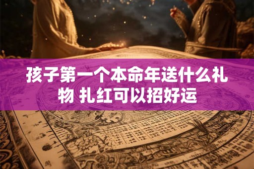 孩子第一个本命年送什么礼物 扎红可以招好运 孩子第一个本命年送什么礼物 扎红可以招好运