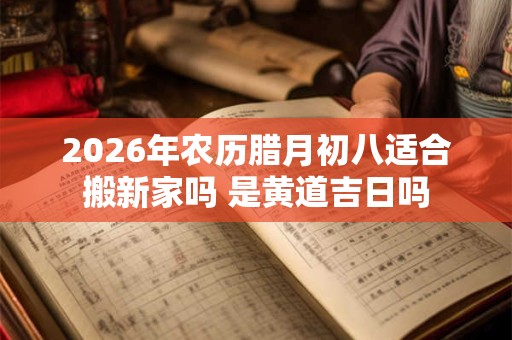 2026年农历腊月初八适合搬新家吗 是黄道吉日吗 2026年农历腊月初八适合搬新家吗 是黄道吉日吗
