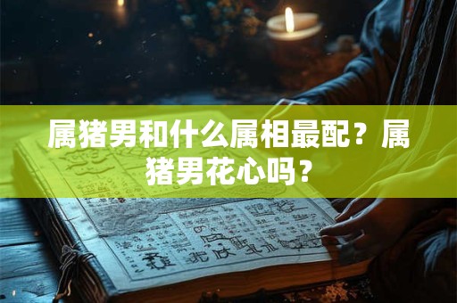 属猪男和什么属相最配?属猪男花心吗? 属猪男和什么属相最配?属猪男花心吗?