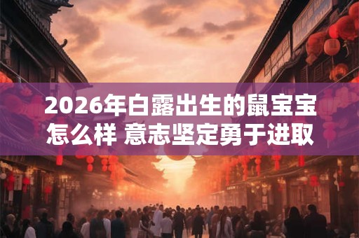 2026年白露出生的鼠宝宝怎么样 意志坚定勇于进取 2026年白露出生的鼠宝宝怎么样 意志坚定勇于进取