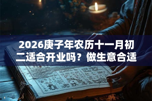 2026庚子年农历十一月初二适合开业吗?做生意合适吗 2026庚子年农历十一月初二适合开业吗?做生意合适吗