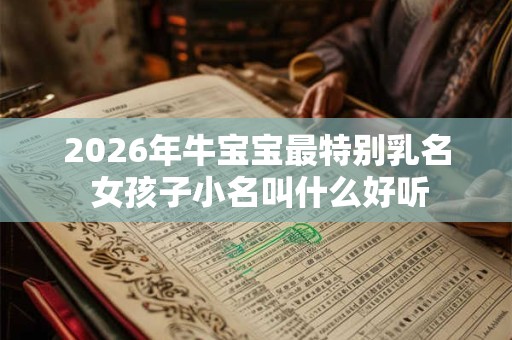 2026年牛宝宝最特别乳名 女孩子小名叫什么好听 2026年牛宝宝最特别乳名 女孩子小名叫什么好听