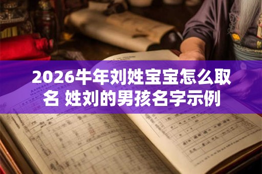 2026牛年刘姓宝宝怎么取名 姓刘的男孩名字示例 2026牛年刘姓宝宝怎么取名 姓刘的男孩名字示例