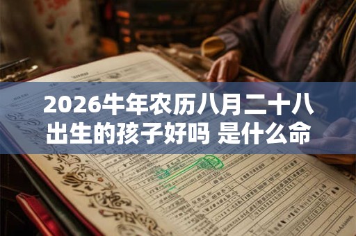 2026牛年农历八月二十八出生的孩子好吗 是什么命 2026牛年农历八月二十八出生的孩子好吗 是什么命