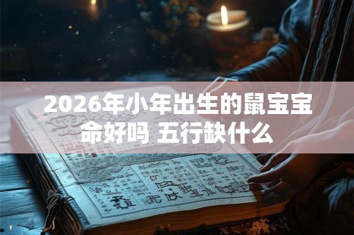 2026年小年出生的鼠宝宝命好吗 五行缺什么