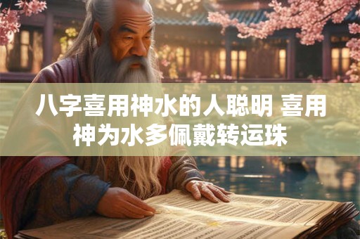 八字喜用神水的人聪明 喜用神为水多佩戴转运珠 八字喜用神水的人聪明 喜用神为水多佩戴转运珠