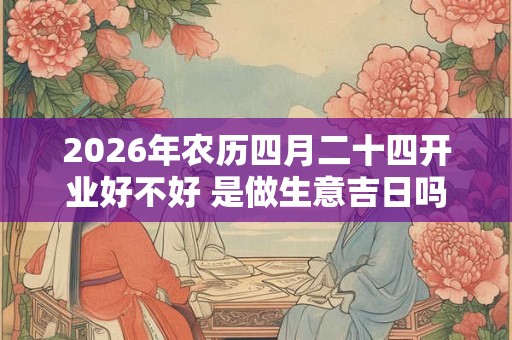 2026年农历四月二十四开业好不好 是做生意吉日吗 2026年农历四月二十四开业好不好 是做生意吉日吗