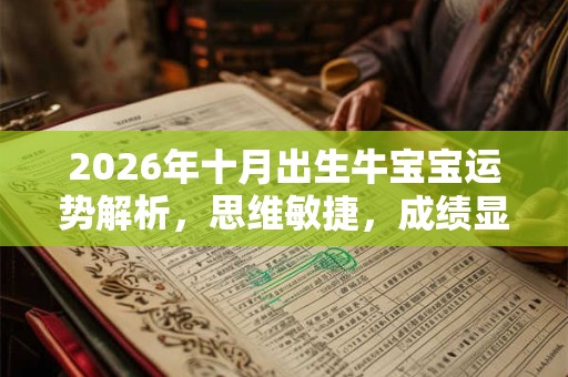 2026年十月出生牛宝宝运势解析,思维敏捷,成绩显著 2026年十月出生牛宝宝运势解析,思维敏捷,成绩显著