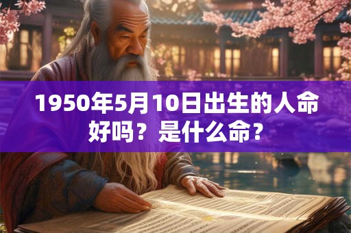 1950年5月10日出生的人命好吗?是什么命? 1950年5月10日出生的人命好吗?是什么命?