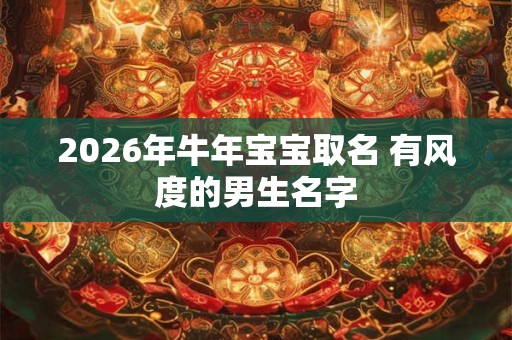 2026年牛年宝宝取名 有风度的男生名字 2026年牛年宝宝取名 有风度的男生名字