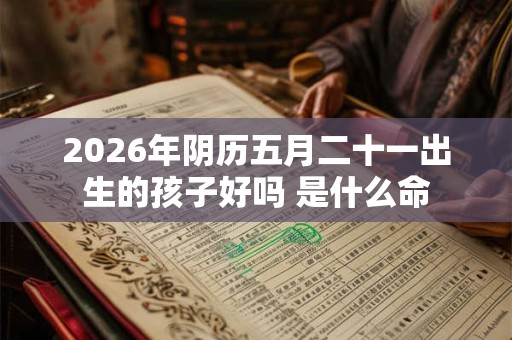 2026年阴历五月二十一出生的孩子好吗 是什么命