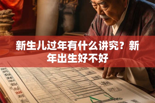 新生儿过年有什么讲究?新年出生好不好 新生儿过年有什么讲究?新年出生好不好