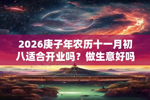 2026庚子年农历十一月初八适合开业吗?做生意好吗 2026庚子年农历十一月初八适合开业吗?做生意好吗