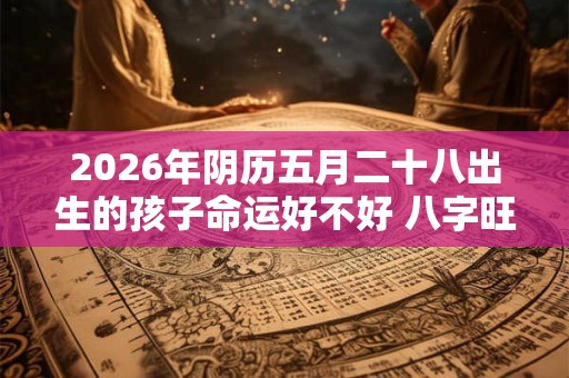 2026年阴历五月二十八出生的孩子命运好不好 八字旺吗 2026年阴历五月二十八出生的孩子命运好不好 八字旺吗