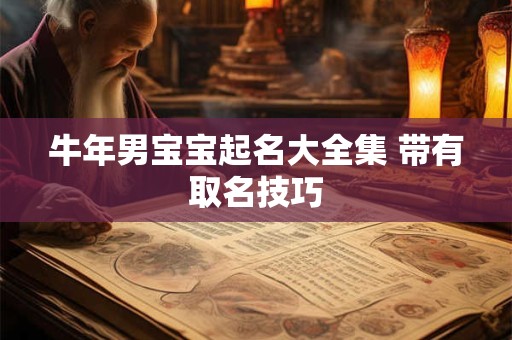 牛年男宝宝起名大全集 带有取名技巧 牛年男宝宝起名大全集 带有取名技巧