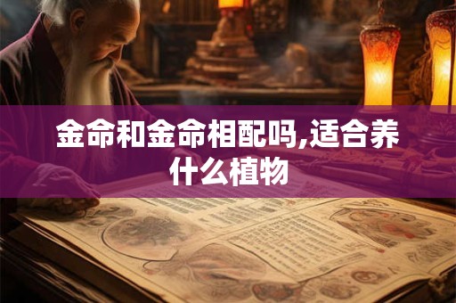 金命和金命相配吗,适合养什么植物