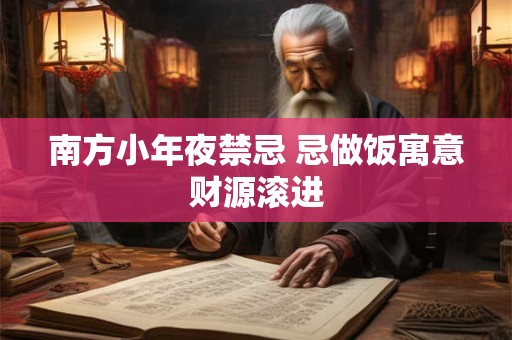 南方小年夜禁忌 忌做饭寓意财源滚进 南方小年夜禁忌 忌做饭寓意财源滚进