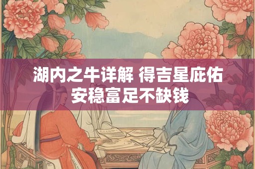 湖内之牛详解 得吉星庇佑 安稳富足不缺钱