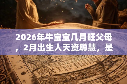 2026年牛宝宝几月旺父母,2月出生人天资聪慧,是家庭福星 2026年牛宝宝几月旺父母,2月出生人天资聪慧,是家庭福星
