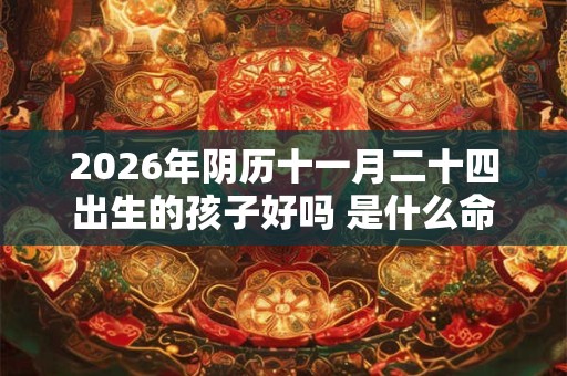 2026年阴历十一月二十四出生的孩子好吗 是什么命 2026年阴历十一月二十四出生的孩子好吗 是什么命