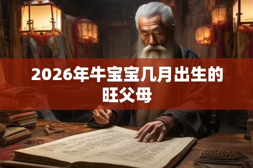 2026年牛宝宝几月出生的旺父母