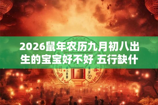 2026鼠年农历九月初八出生的宝宝好不好 五行缺什么 2026鼠年农历九月初八出生的宝宝好不好 五行缺什么