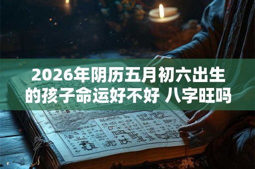 2026年阴历五月初六出生的孩子命运好不好 八字旺吗 2026年阴历五月初六出生的孩子命运好不好 八字旺吗