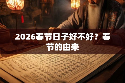 2026春节日子好不好?春节的由来 2026春节日子好不好?春节的由来