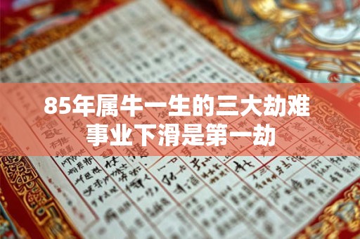 85年属牛一生的三大劫难 事业下滑是第一劫 85年属牛一生的三大劫难 事业下滑是第一劫