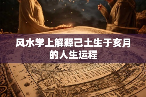 风水学上解释己土生于亥月的人生运程 风水学上解释己土生于亥月的人生运程