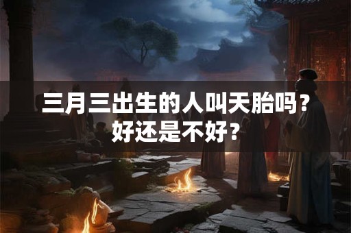 三月三出生的人叫天胎吗?好还是不好? 三月三出生的人叫天胎吗?好还是不好?