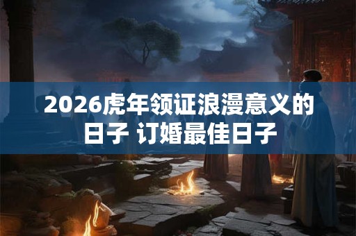 2026虎年领证浪漫意义的日子 订婚最佳日子 2026虎年领证浪漫意义的日子 订婚最佳日子