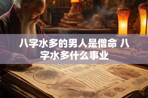 八字水多的男人是僧命 八字水多什么事业